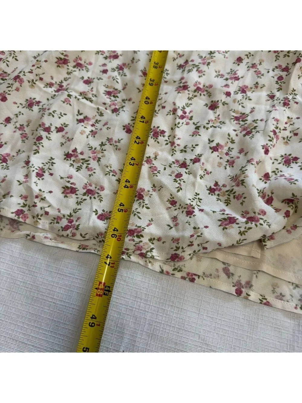 Reformation Ladonna Ivory Floral Midi Dress size 8 - Picture 12 of 14